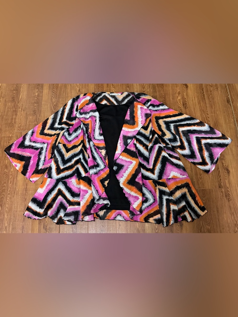 Women’s Top from Signature by Larry Levine Woman - Size 2X - Multicolor